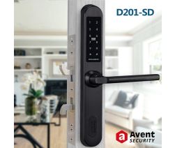 Khóa thẻ cảm ứng & mật mã Avent Security D201-SD - Dùng cho cửa lùa